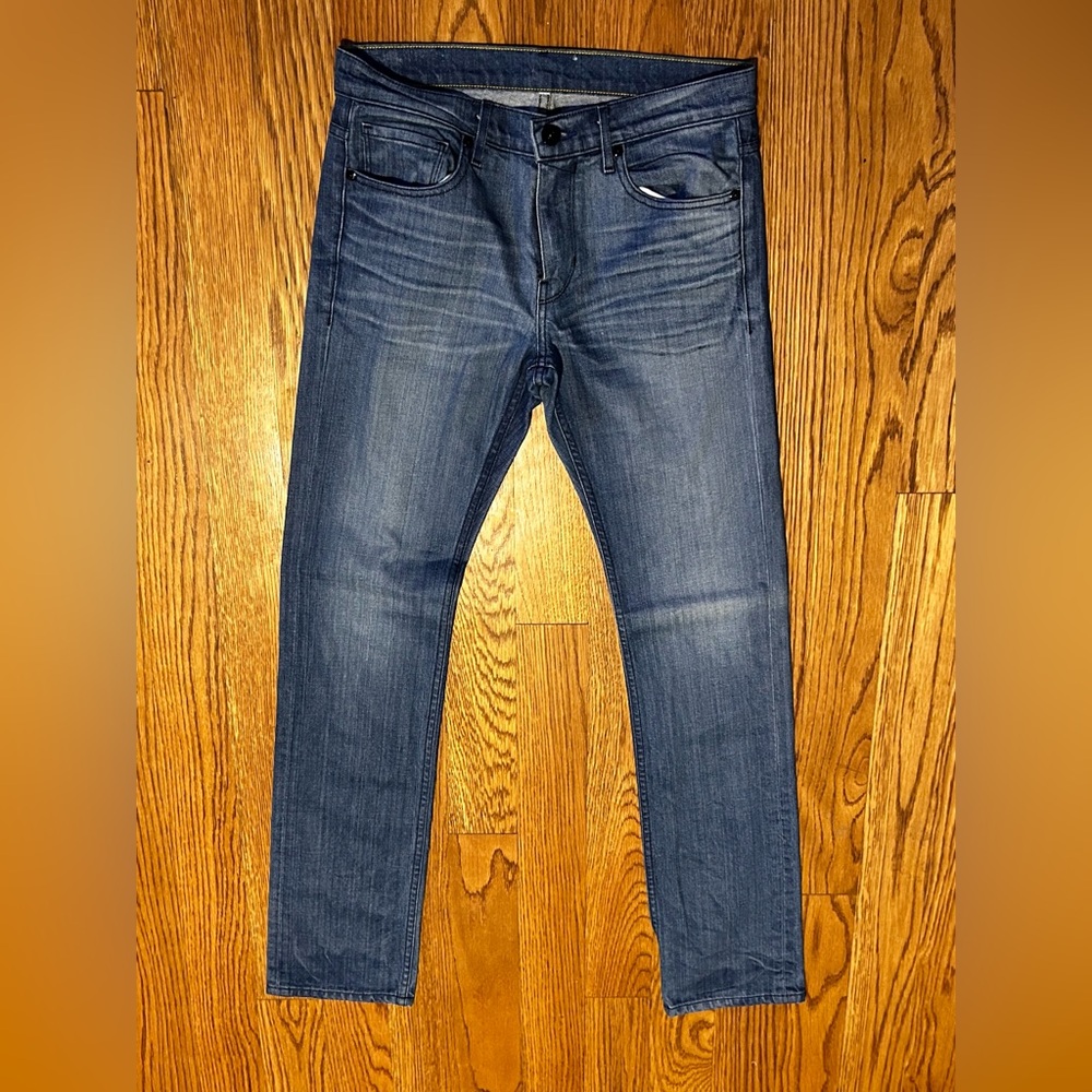 PAIGE Premium Denim Mid-Rise Skinny Jeans –‎ Made in USA